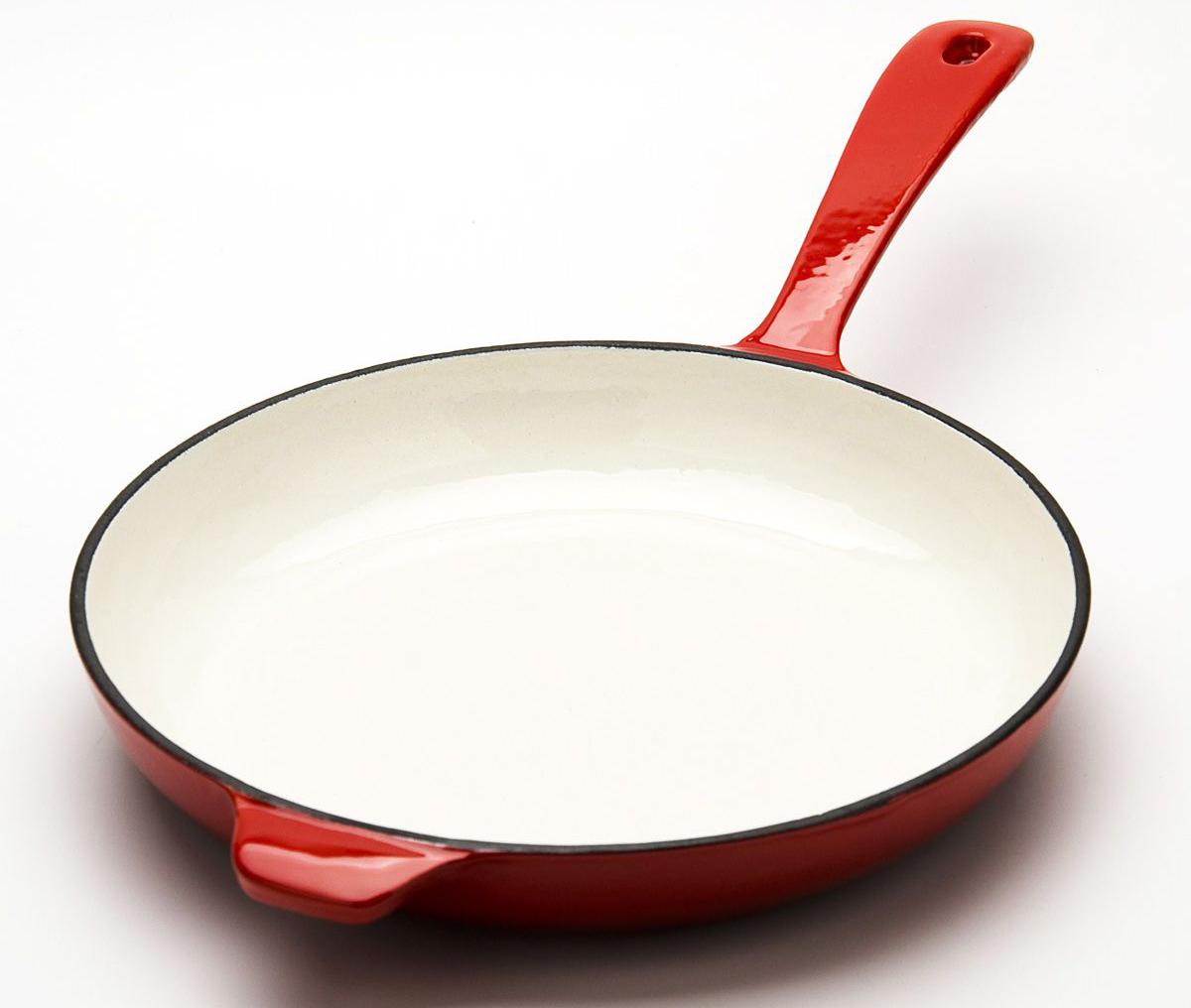 Чугунная сковорода с эмалированным покрытием