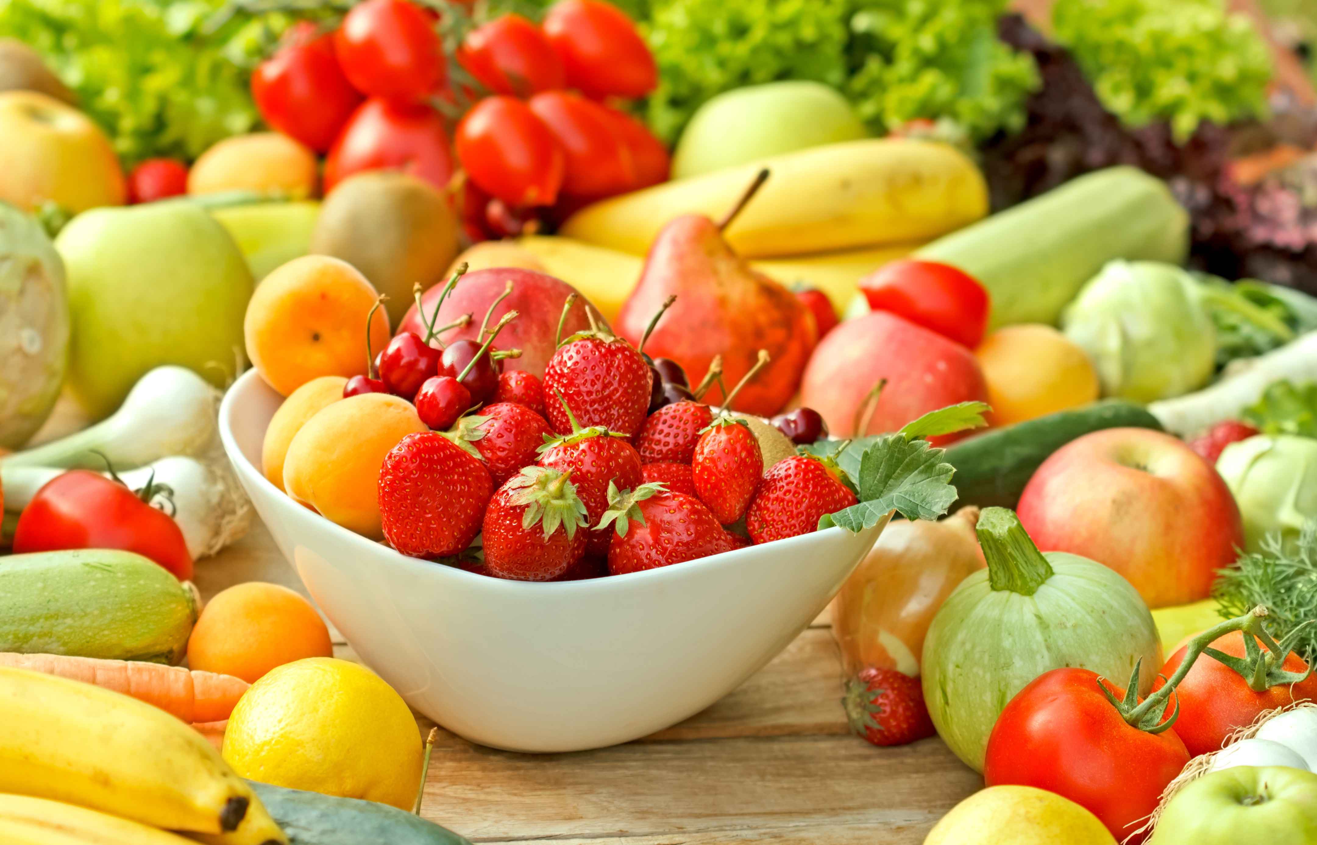 Фото фруктов и овощей