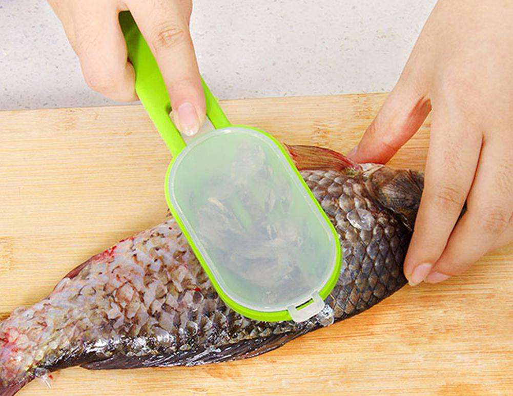 Нож для рыбы с контейнером