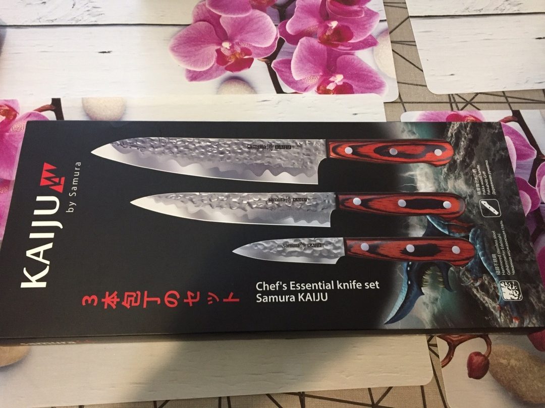 ножи с деревянной ручкой kaiju